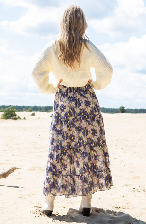 Midi Leaves Rok Aylin – shoparchief — foto 7