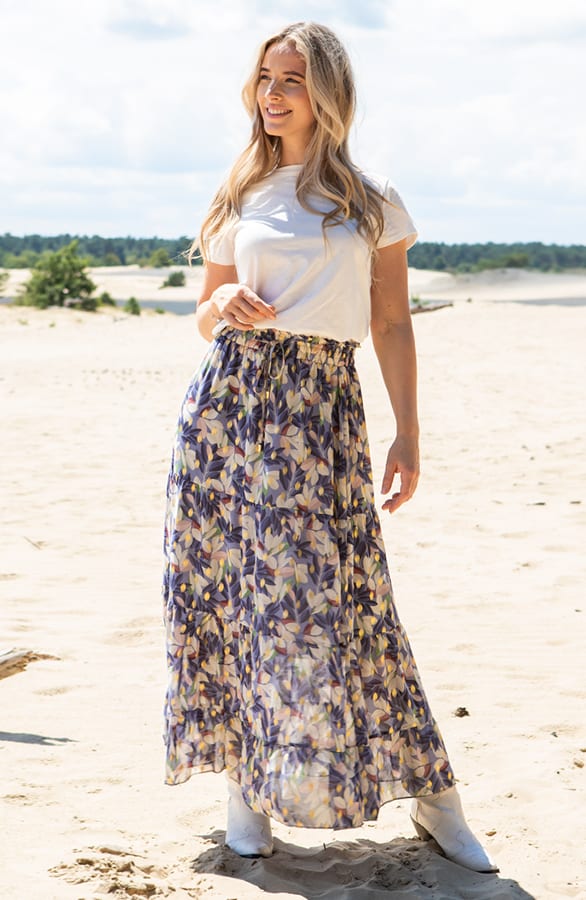 Midi Leaves Rok Aylin – shoparchief — foto 4