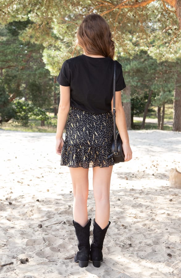 Polkadot Rok Lieke Zwart – shoparchief — foto 3