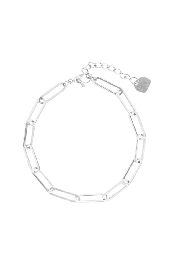 Schakelarmband Lola Zilver – shoparchief