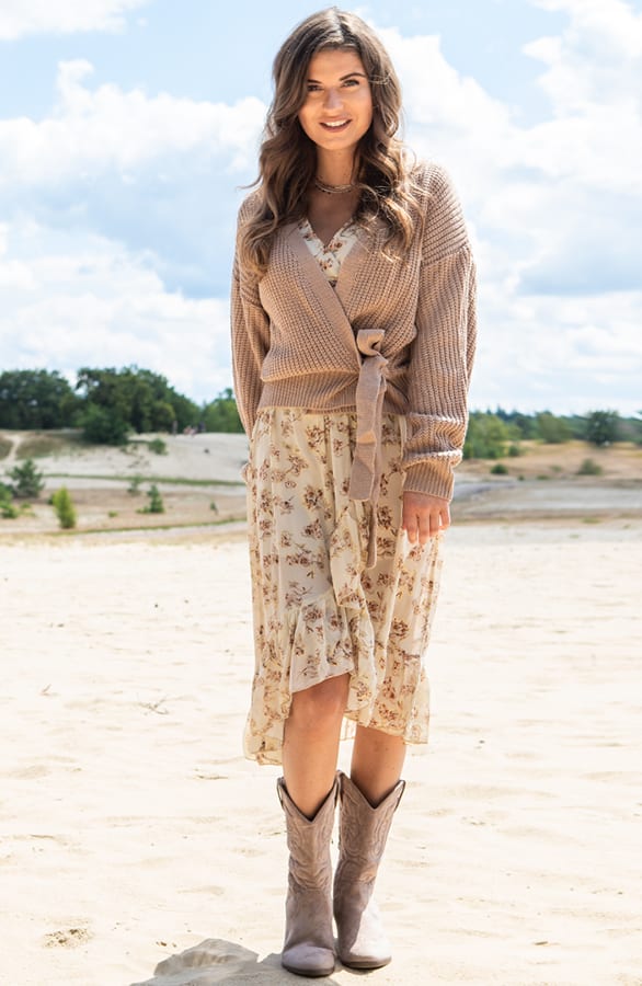 Strik Vest Ruby Taupe – shoparchief