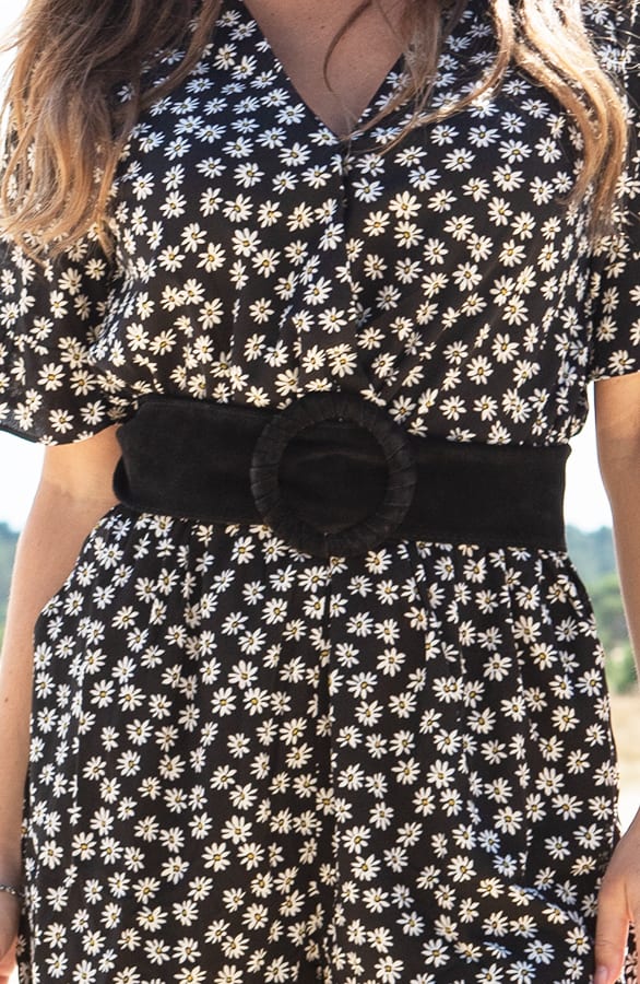 Suede Riem Leah Zwart – shoparchief — foto 5