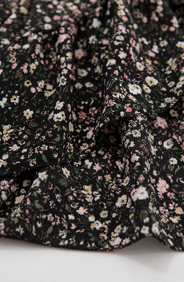 Bloemen Jurk Ruches Gigi – shoparchief — foto 3