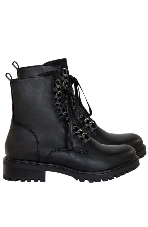 Chain Boots Mila Black – shoparchief