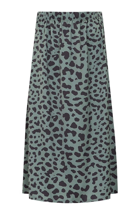 Cheetah Rok Fibi Legergroen – shoparchief