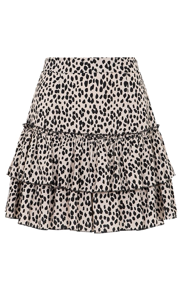 Joy Cheetah Skirt Beige – shoparchief