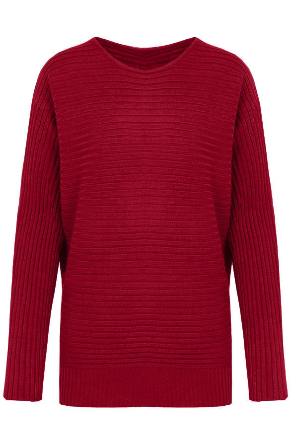 Maureen Twinset Trui Bordeaux – shoparchief