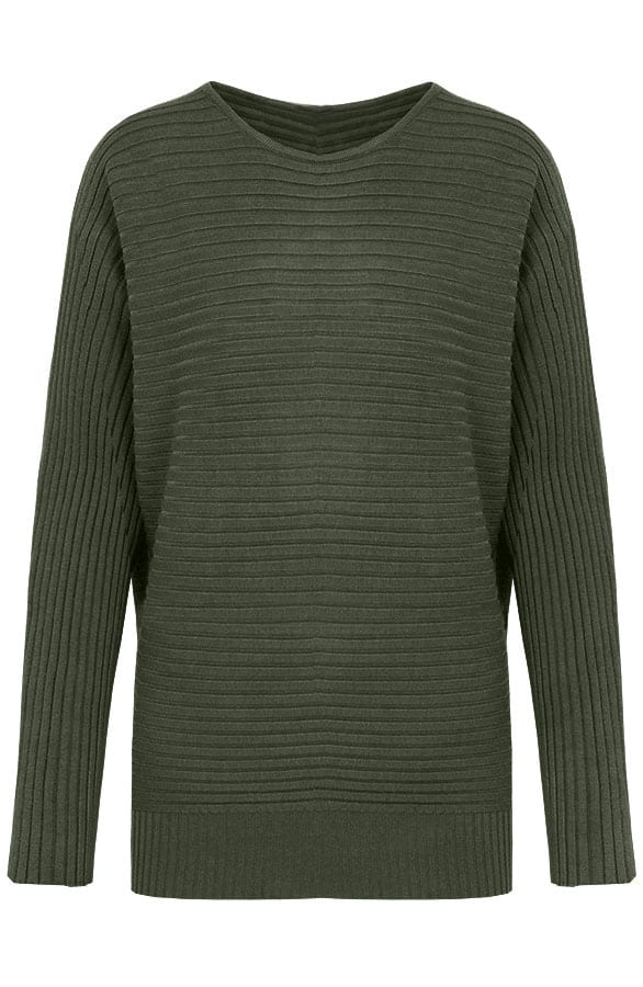 Maureen Twinset Trui Legergroen – shoparchief