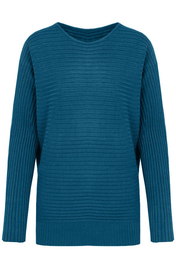 Maureen Twinset Trui Petrol – shoparchief