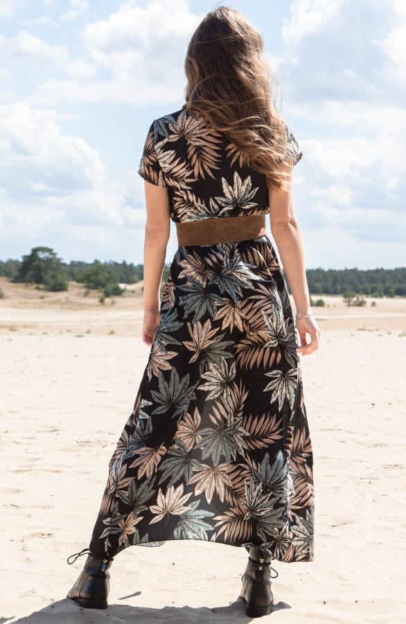 Maxi Jurk Milou Zwart – shoparchief — foto 3