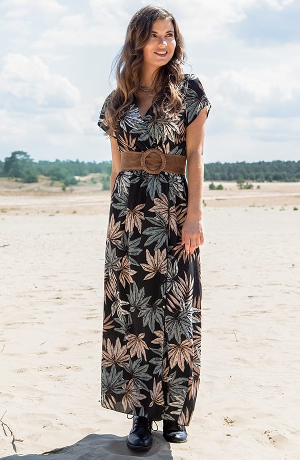 Maxi Jurk Milou Zwart – shoparchief