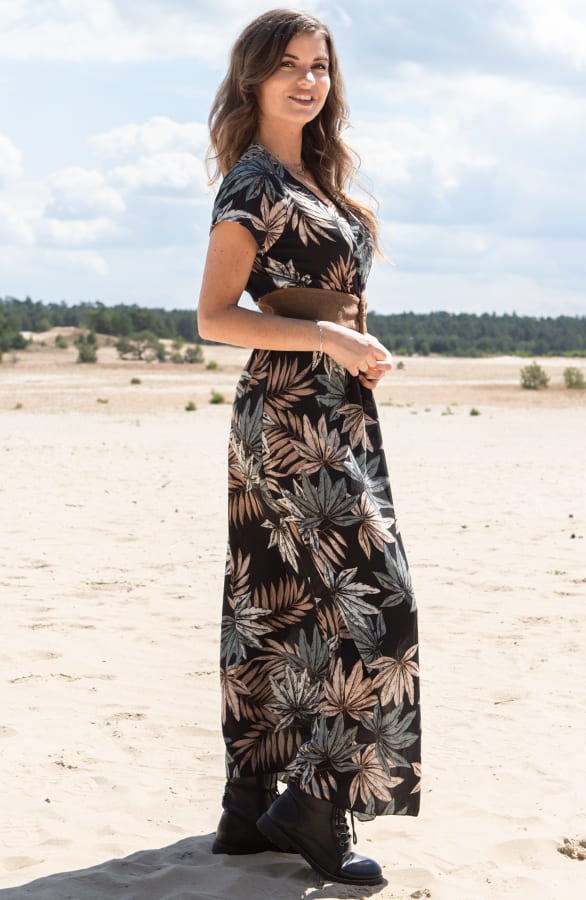 Maxi Jurk Milou Zwart – shoparchief — foto 2