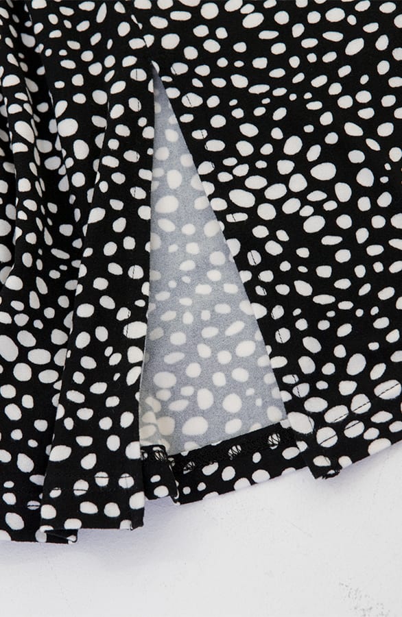 Midi Cheetah Rok Eden Zwart – shoparchief — foto 5