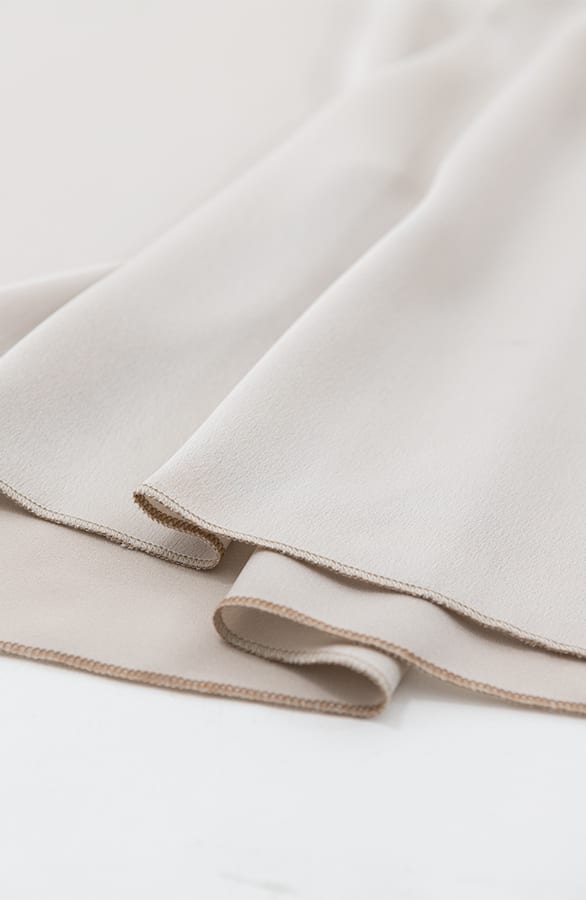 Satin Rok Melanie Beige – shoparchief — foto 6