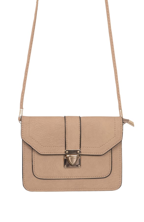 Schoudertasje Sienna Taupe – shoparchief