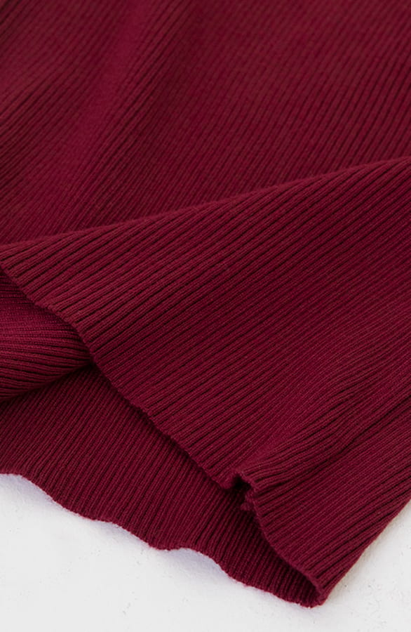 Stretch Jurk Stella Bordeaux – shoparchief — foto 5