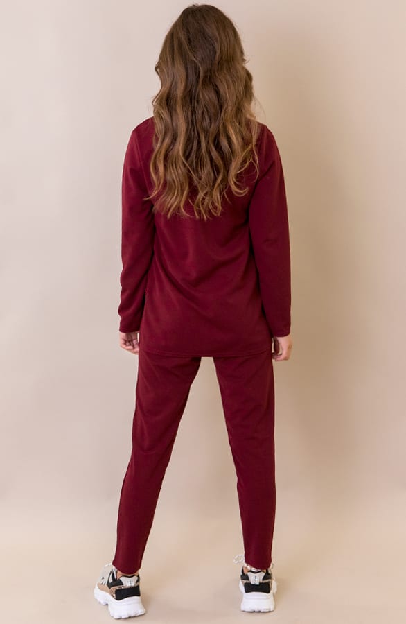 Strik Broek Claire Bordeaux – shoparchief — foto 4