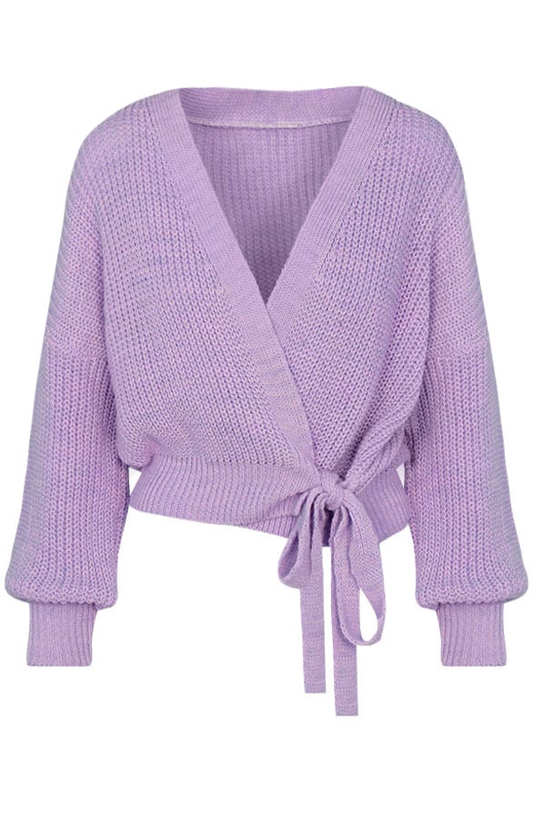 Strik Vest Ruby Lila – shoparchief