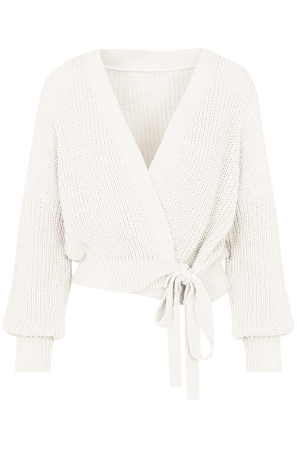 Strik Vest Ruby Wit – shoparchief