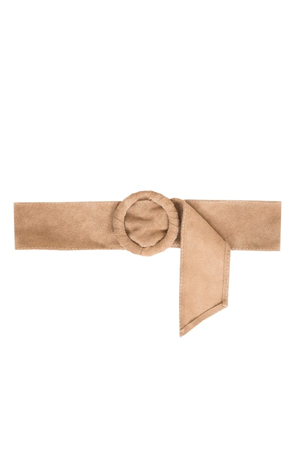 Suede Riem Leah Beige – shoparchief