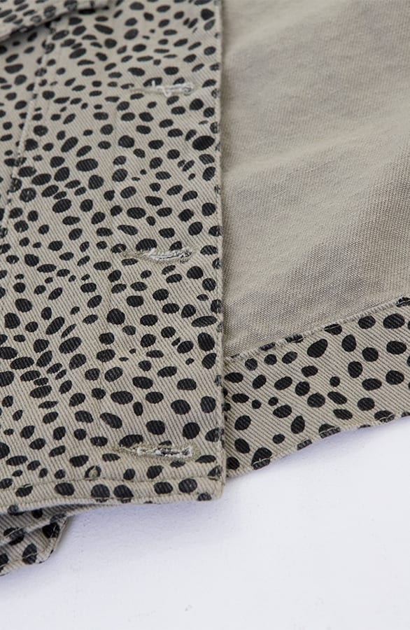 Tara Cheetah Jacket Army – shoparchief — foto 5
