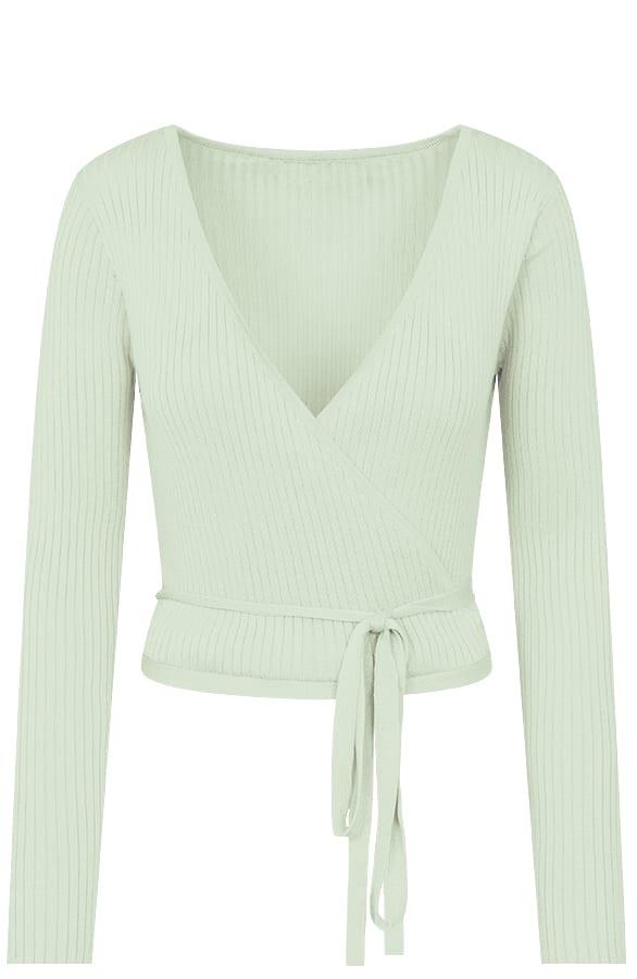 Wikkel Vest Coco Mint – shoparchief