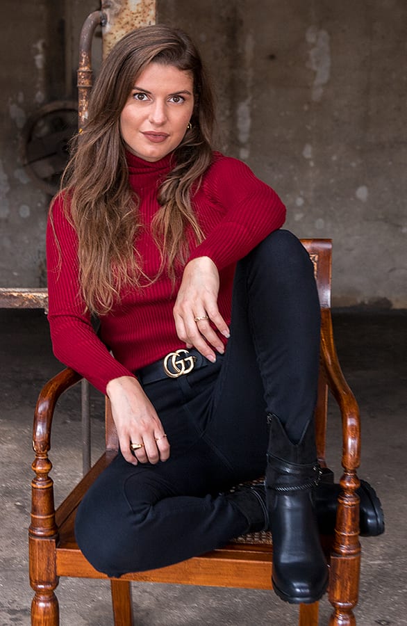 Annelot Sweater Bordeaux – shoparchief — foto 2
