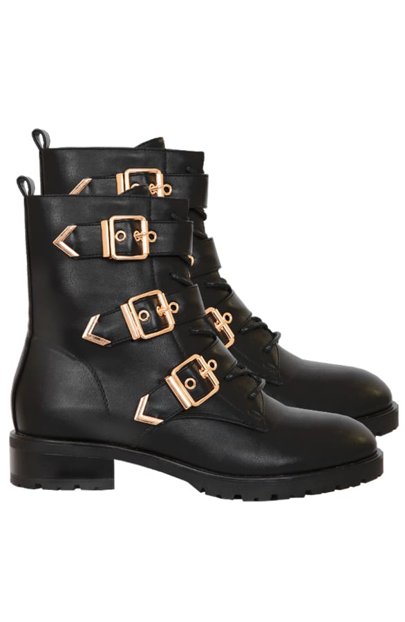 Buckle Boots Soof Black – shoparchief