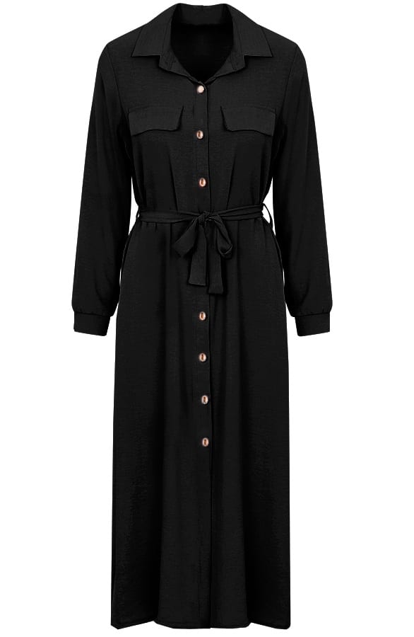 Blousejurk Amalia Zwart – shoparchief