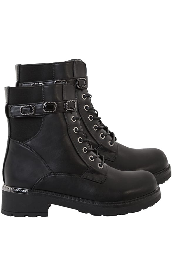 Buckle Boots Luxury Emma Zwart – shoparchief