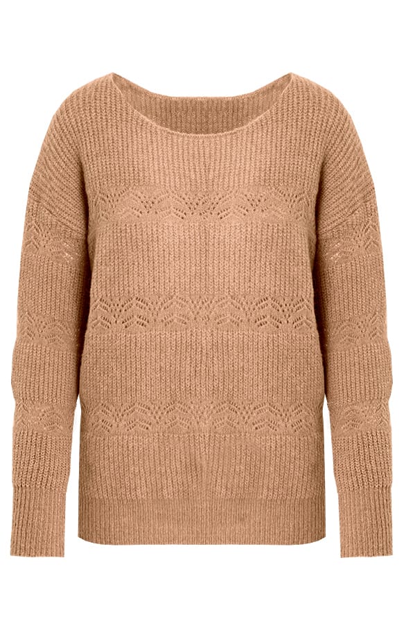 Gebreide Trui Anna Camel – shoparchief