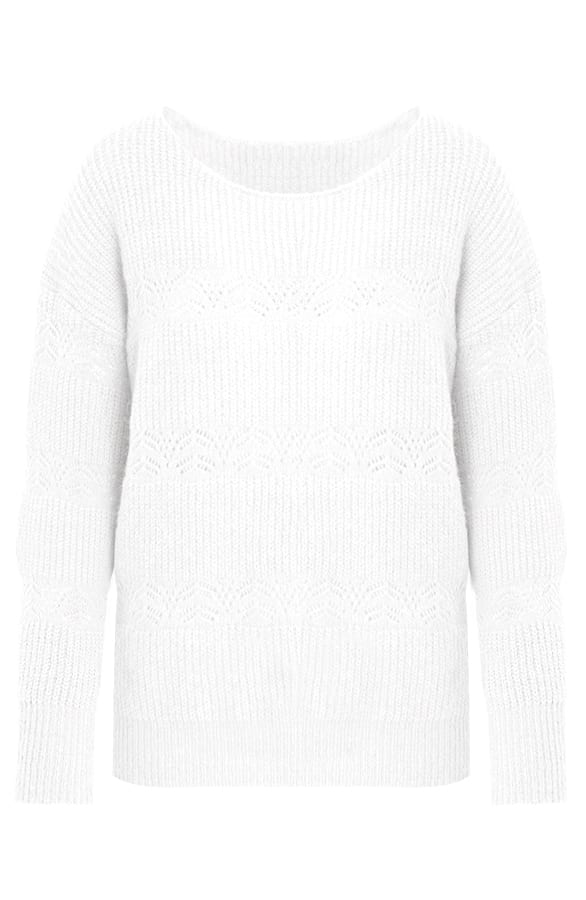 Gebreide Trui Anna Offwhite – shoparchief