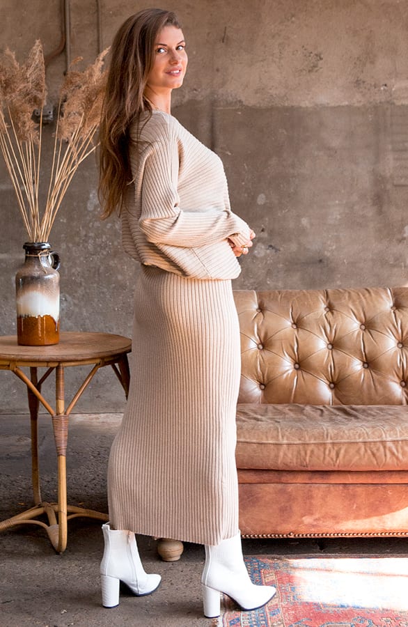 Maureen Twinset Trui Ecru – shoparchief — foto 4