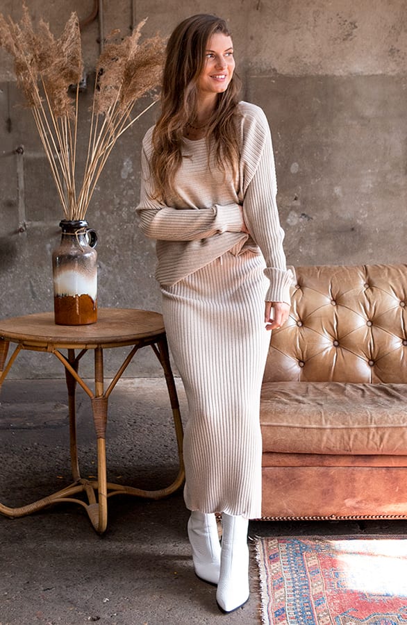 Maureen Twinset Trui Ecru – shoparchief — foto 5