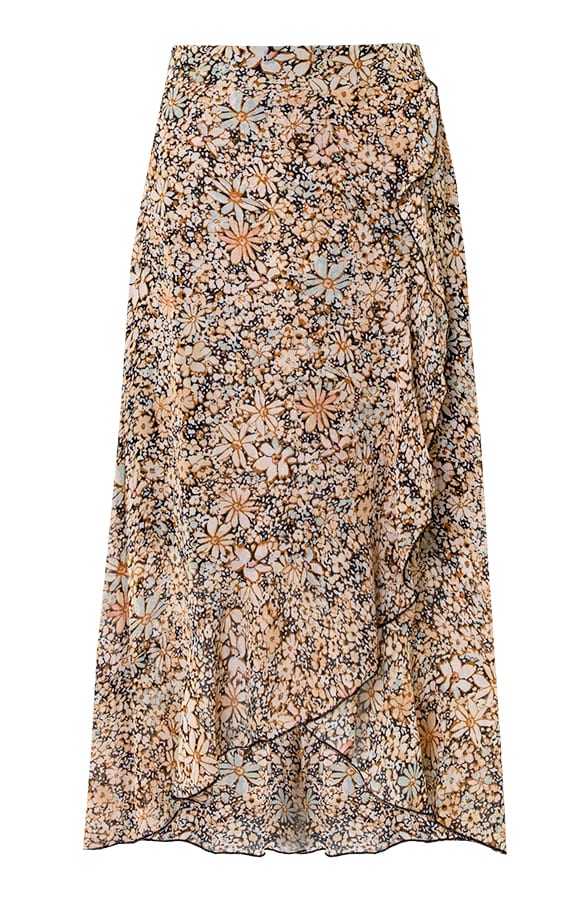 Overslag Rok Bloemen Issy Mint – shoparchief