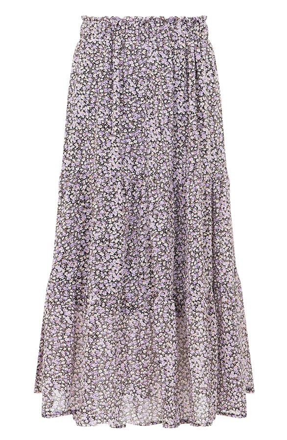Midi Rok Ciara Lila – shoparchief
