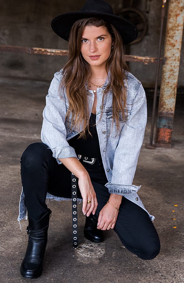 Sarah Denim Jacket Grey – shoparchief — foto 6