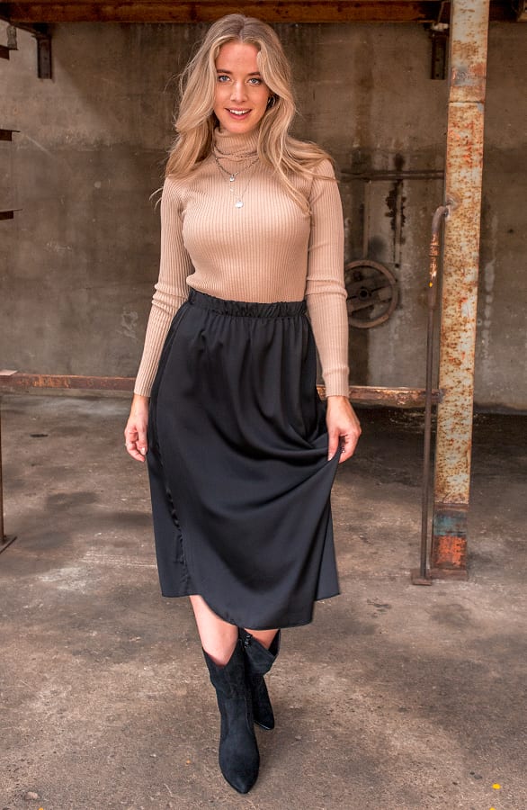 Suede Boots Marly Zwart – shoparchief — foto 3
