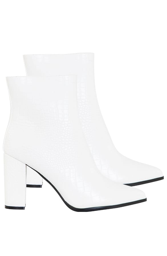 Snake Boots Coco Wit – shoparchief