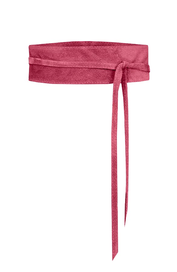 Suede Wikkelriem Clara Orchid – shoparchief