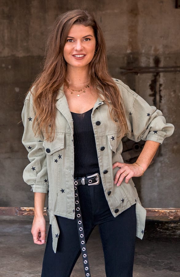 Tara Star Jacket Army – shoparchief — foto 2