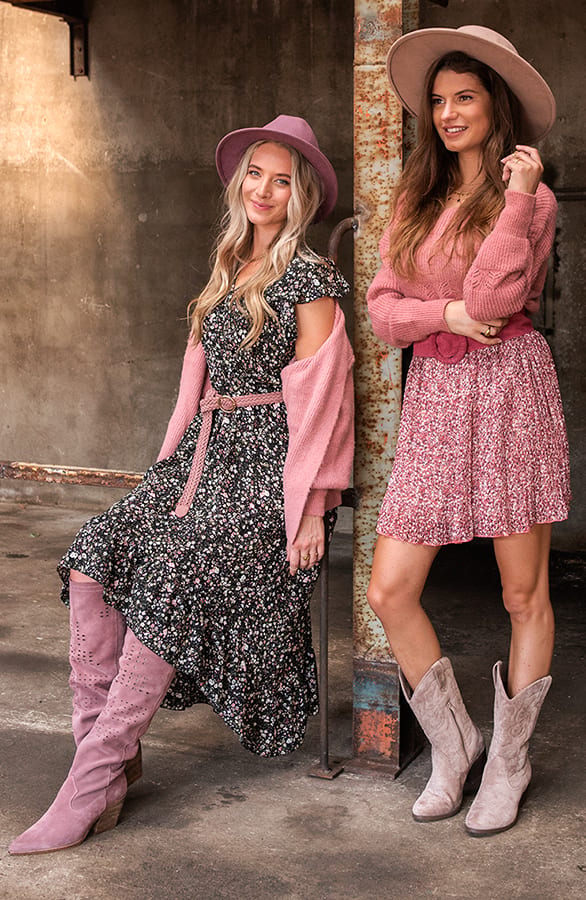 Bloemen Jurk Ruches Gigi – shoparchief — foto 4
