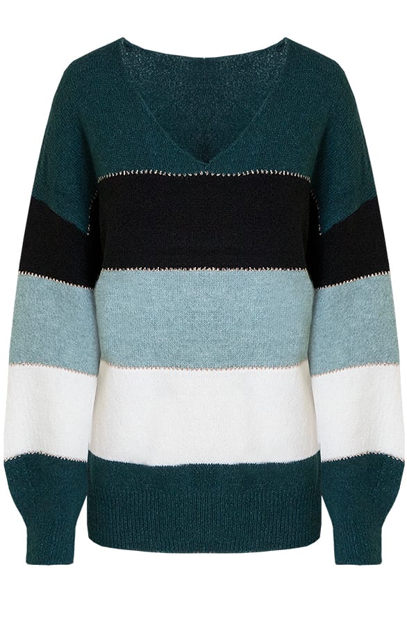 Gestreepte Trui Jess Blauw – shoparchief — foto 5
