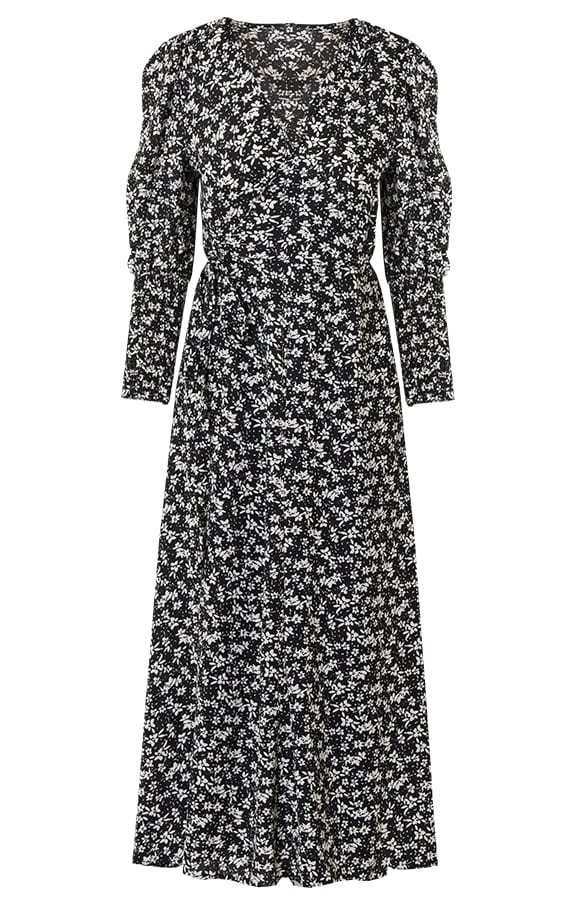 Maxi Bloemen Jurk Zoey Wit – shoparchief