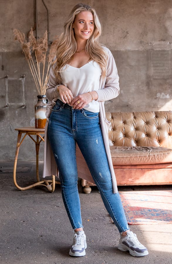 Skinny Jeans Evie Blauw – shoparchief — foto 4