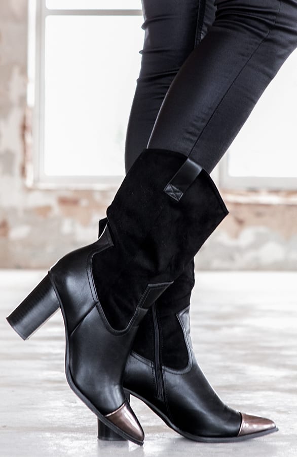 Alley Cowboy Boots Metallic – shoparchief — foto 4