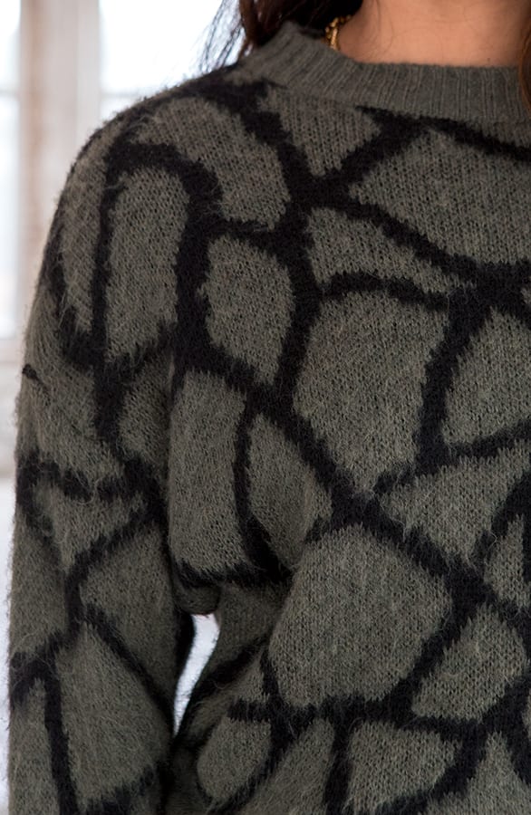 Cece Giraffe Trui Legergroen – shoparchief — foto 5