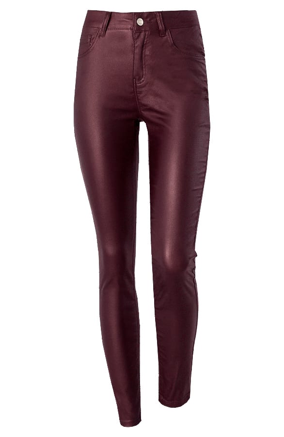 Coating High Waist Elle Bordeaux – shoparchief