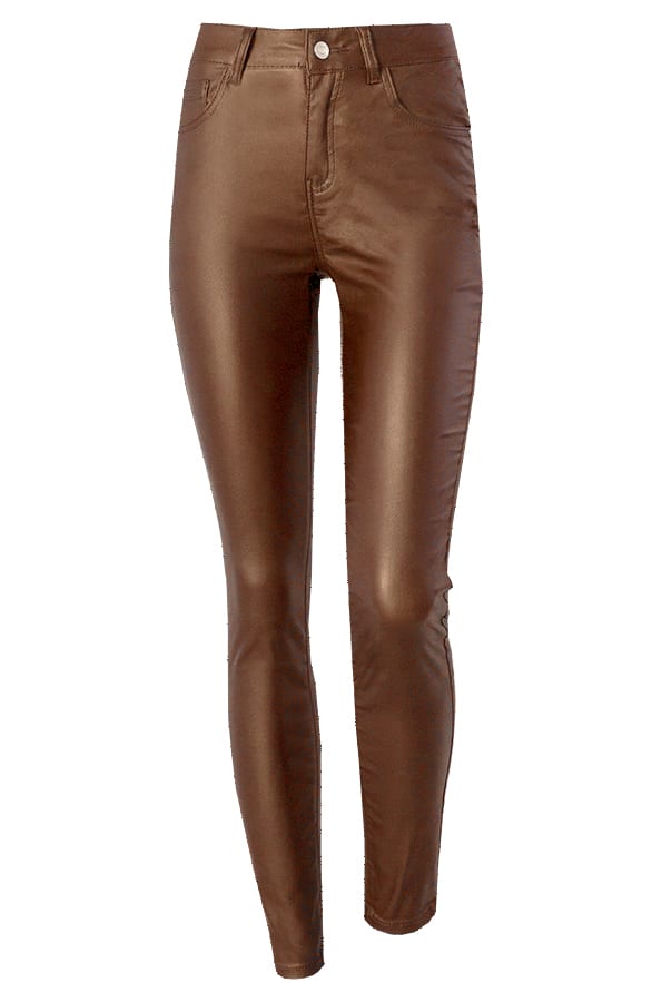 Coating High Waist Elle Cognac – shoparchief
