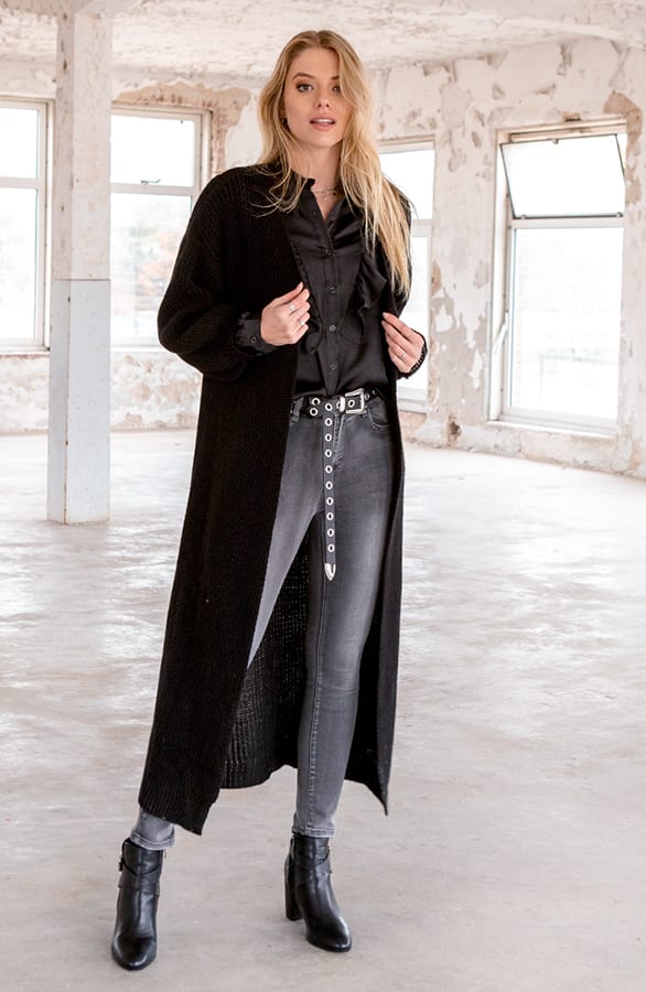 Slangenprint Hakken Jelisa Zwart – shoparchief — foto 4